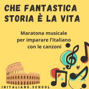 Maratona musicale. "Che fantastica storia è la vita". Пробная неделя.